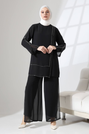Chiffon Elegant Two-Piece Set